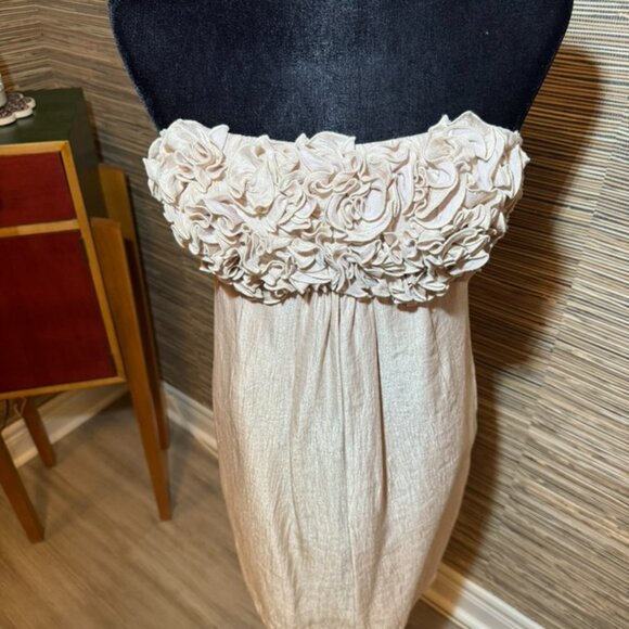 Champagne Prom Dress - Picture 1 of 4